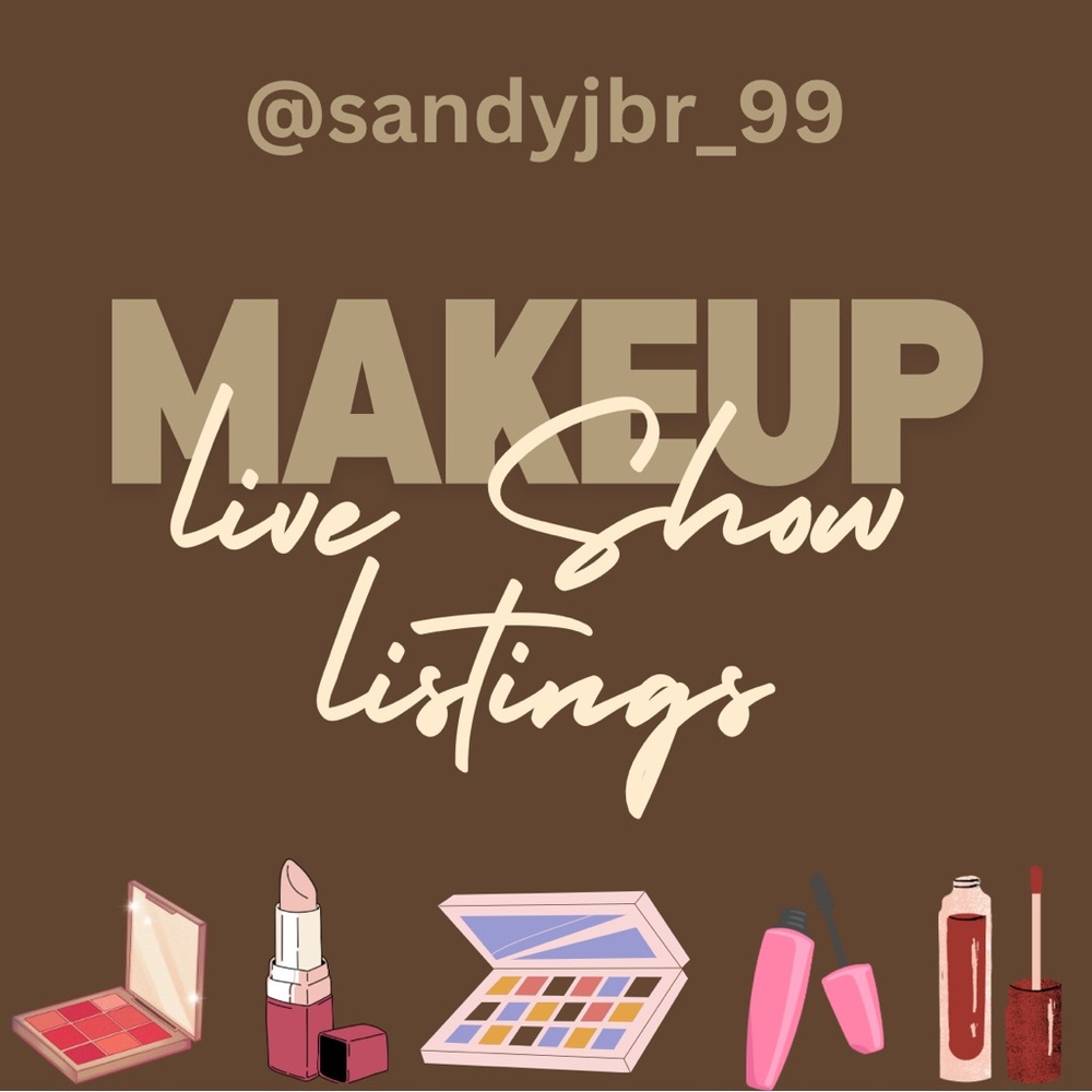 Unlisted makeup items LIVE SHOW